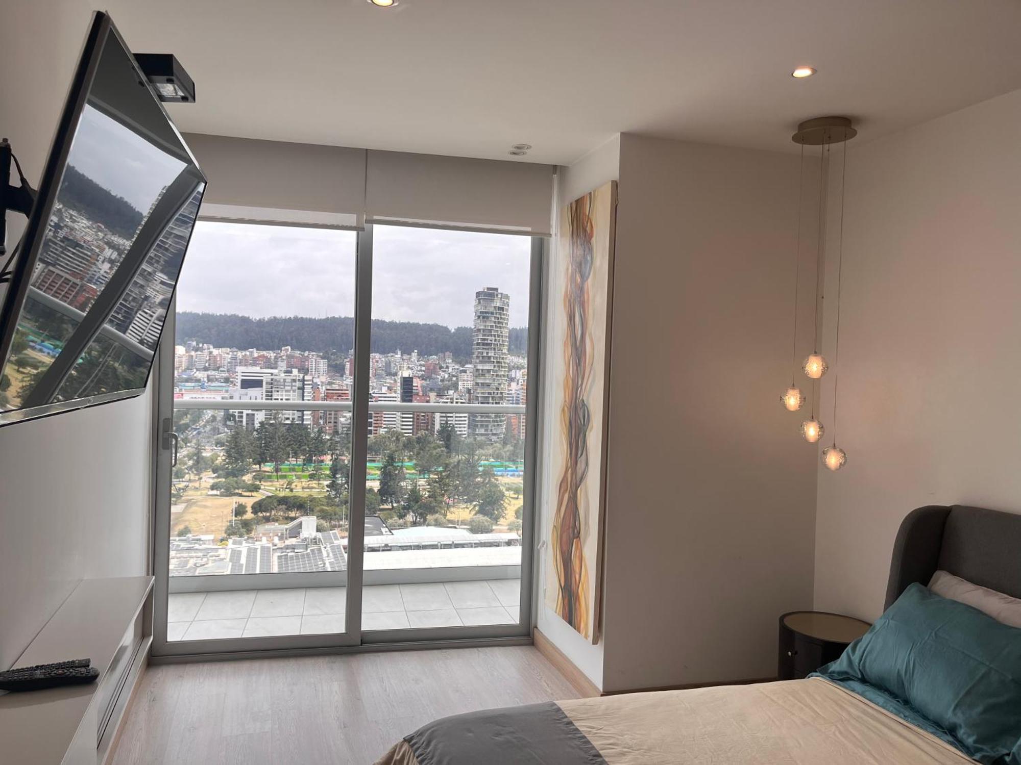 Suite Apartameto 1606 Espectacular Vista La Carolina, Piso 16 One - Кито Екстериор снимка